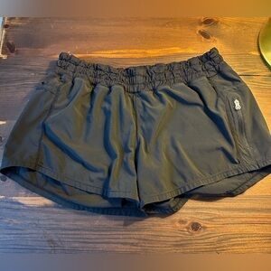 Women's Black Lululemon athletic Shorts
